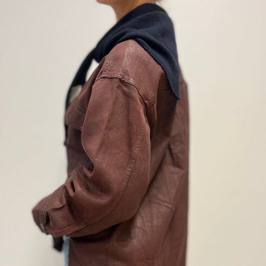 Yenvi sjaal – donkerbruin – Yenvi vintage