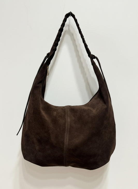 AVEA Tas Suède Donkerbruin