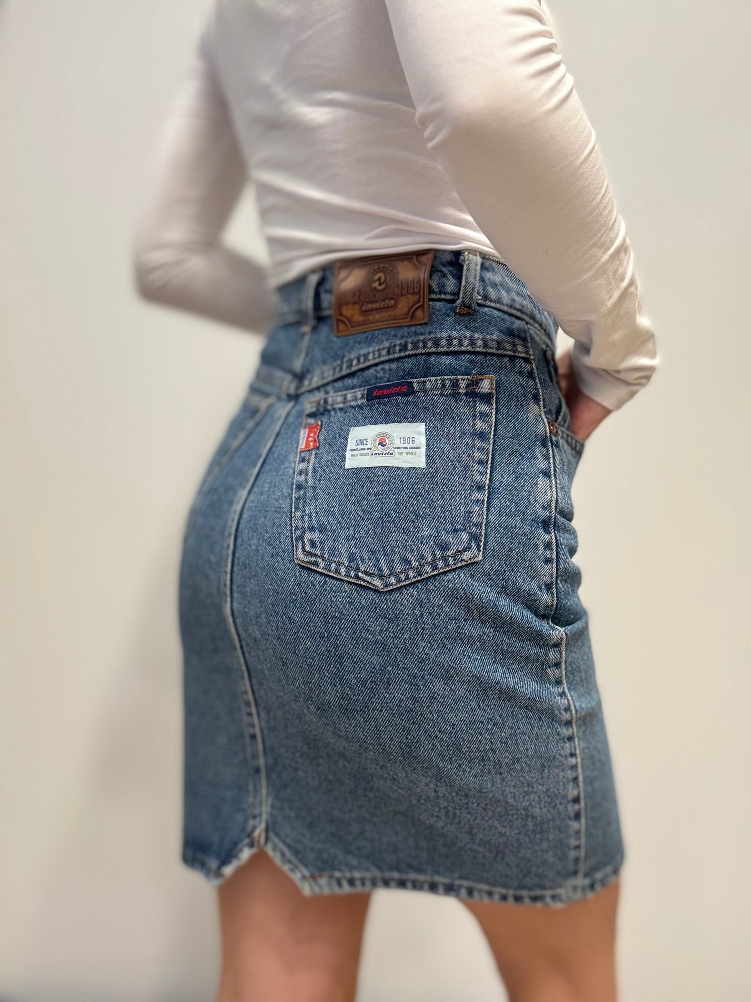 Denim rokken