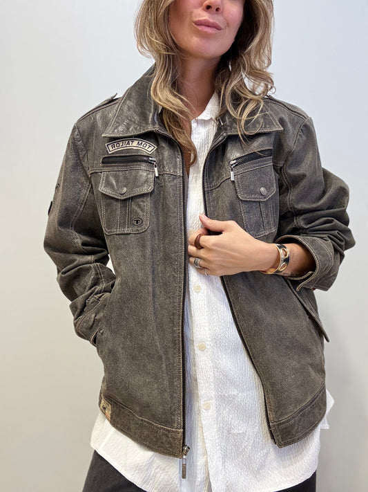 Tom Tailor Vintage Leather Jacket