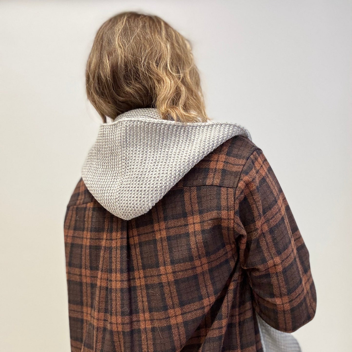 Gebreide Capuchonsjaal