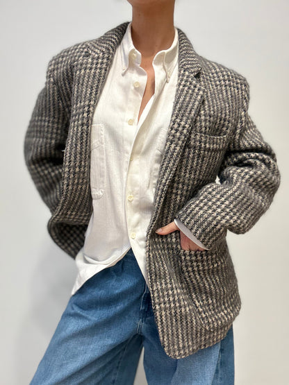 Vintage Italiaanse Wolblend Blazer – Carrera