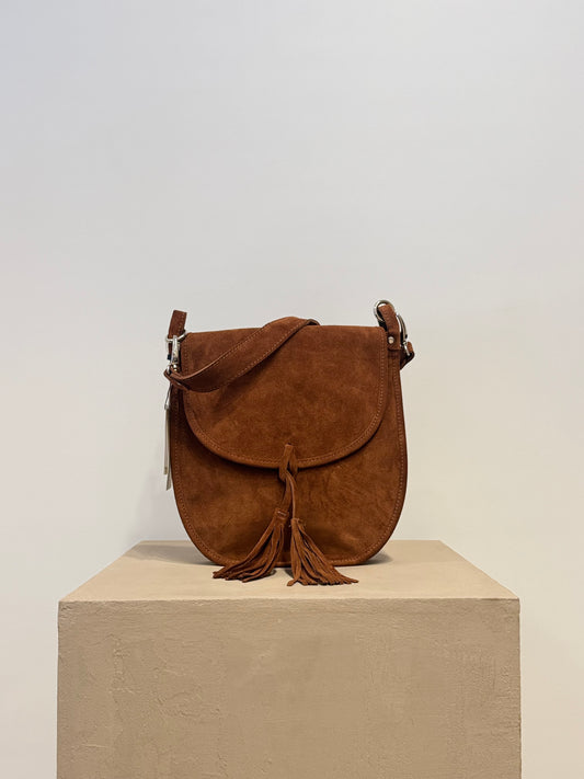 Yenvi brown suede bag