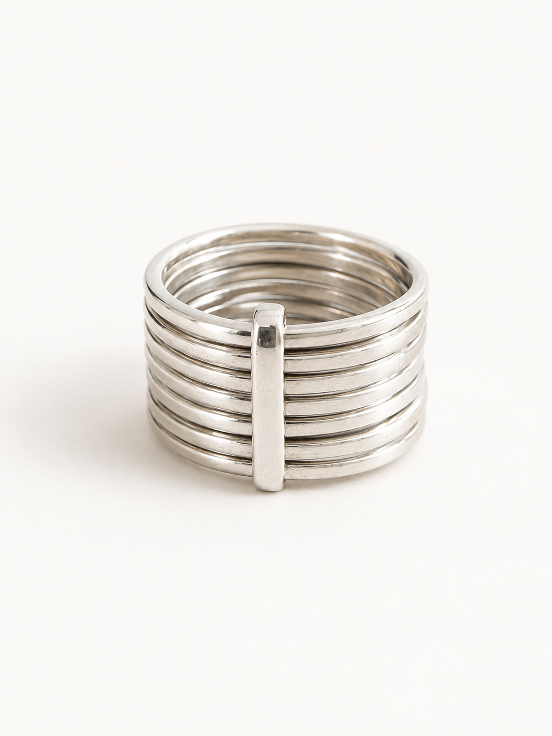925 Sterling Silver Multi Band Ring