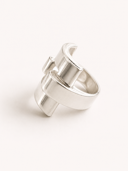 925 Sterling Silver Statement Ring