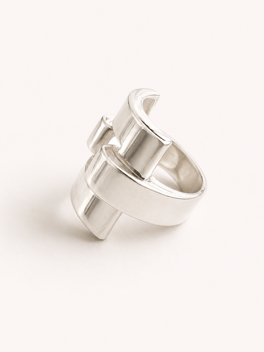 925 Sterling Silver Statement Ring