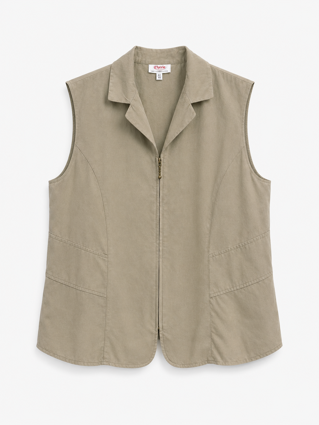 Vintage silk vest