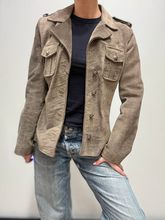 Vintage Overpell leren jacket