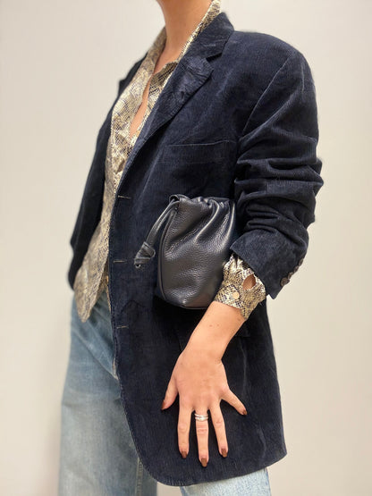 Ralph Lauren Navy Corduroy Blazer