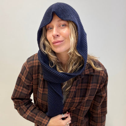Gebreide Capuchonsjaal