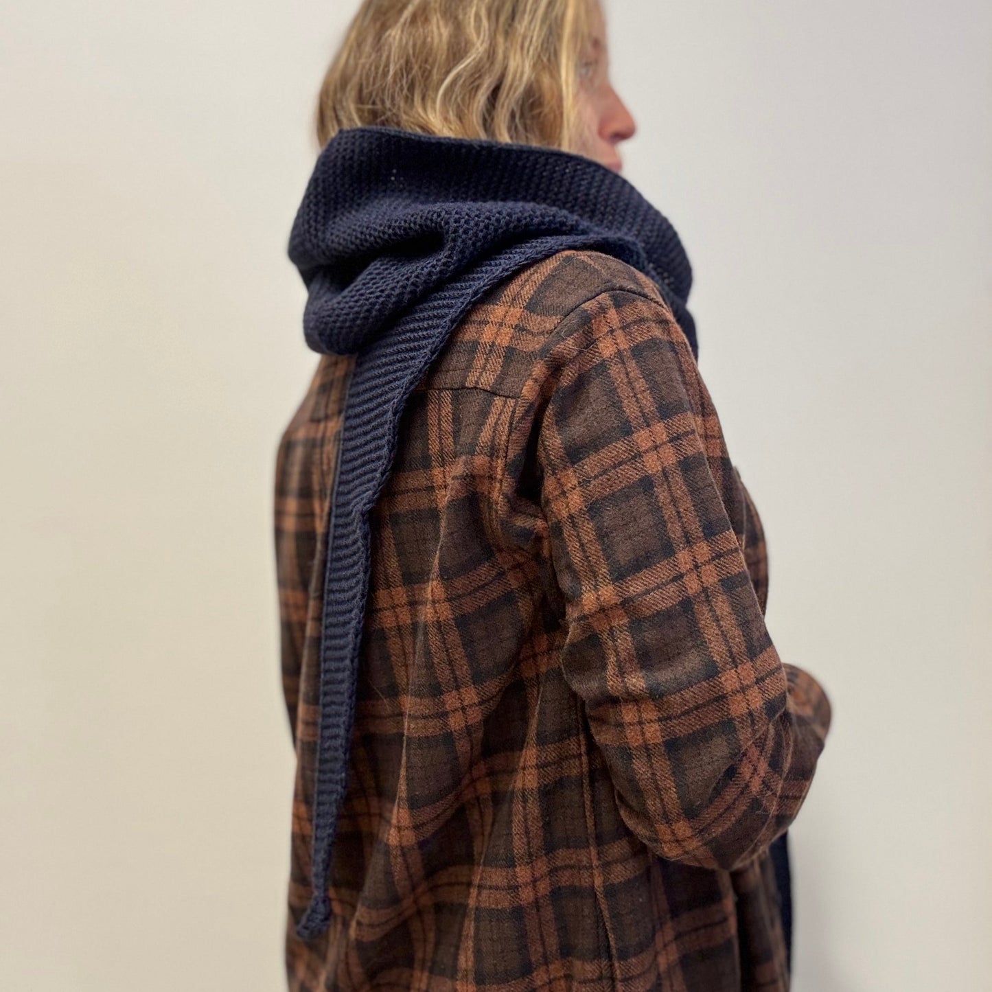 Gebreide Capuchonsjaal