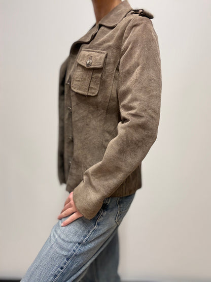 Vintage Overpell leren jacket