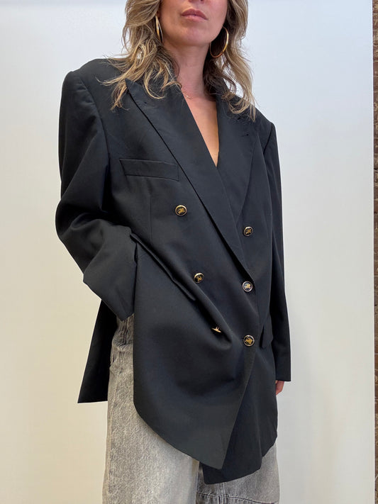 The Burberry Navy Regent Blazer