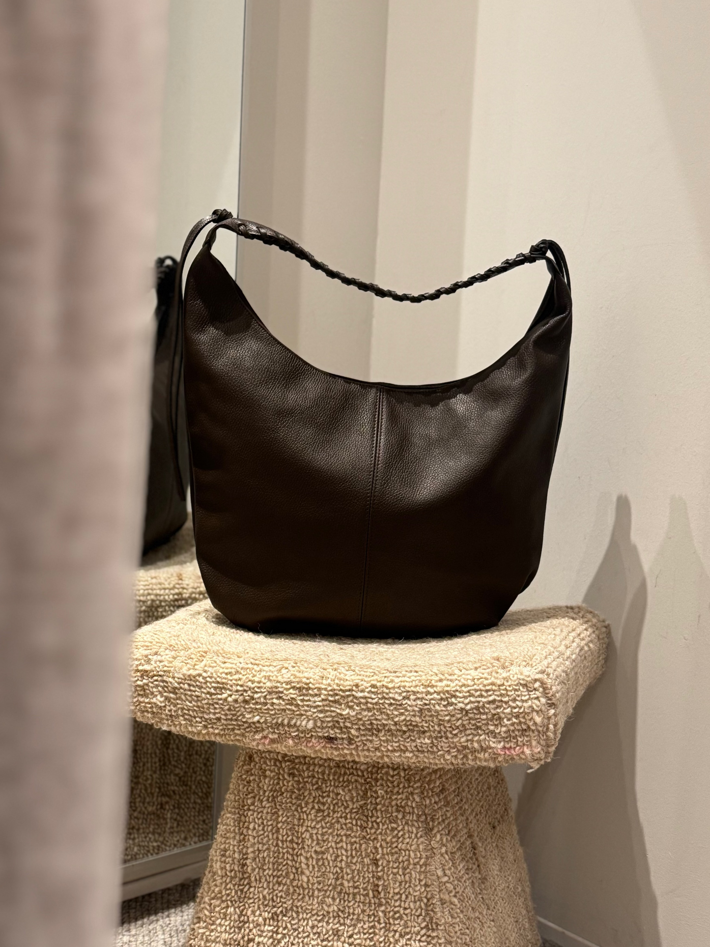 AVEA Tas Leer Donkerbruin