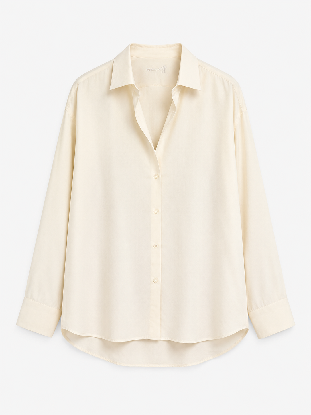 Vintage Ivory Silk Blouse